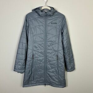 Columbia Mighty Lite Omni Heat Puffer Jacket Women's Small Quilted Winter Spring